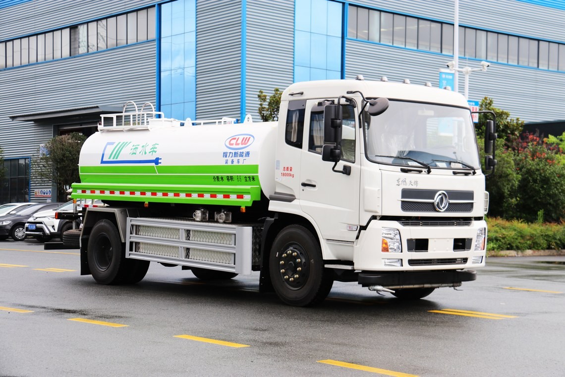 camión aspersor eléctrico Dongfeng Tianjin de 10 metros cúbicos