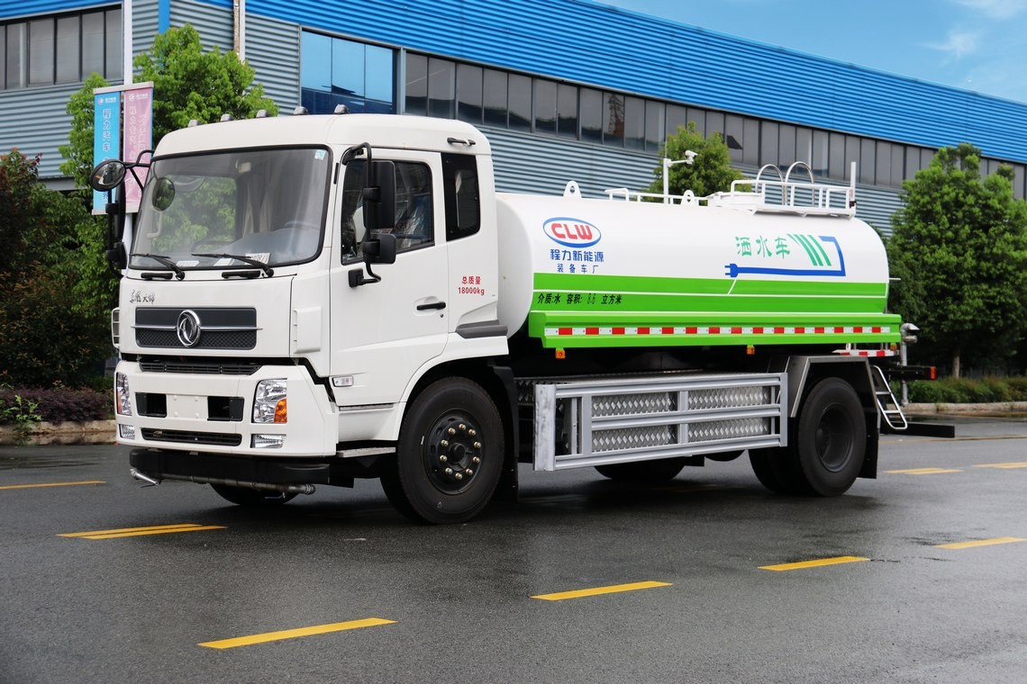 camión aspersor eléctrico Dongfeng Tianjin de 10 metros cúbicos