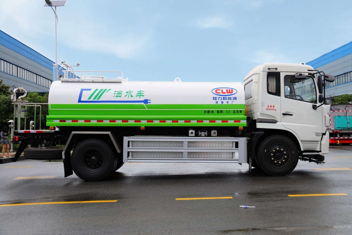 camión aspersor eléctrico Dongfeng Tianjin de 10 metros cúbicos