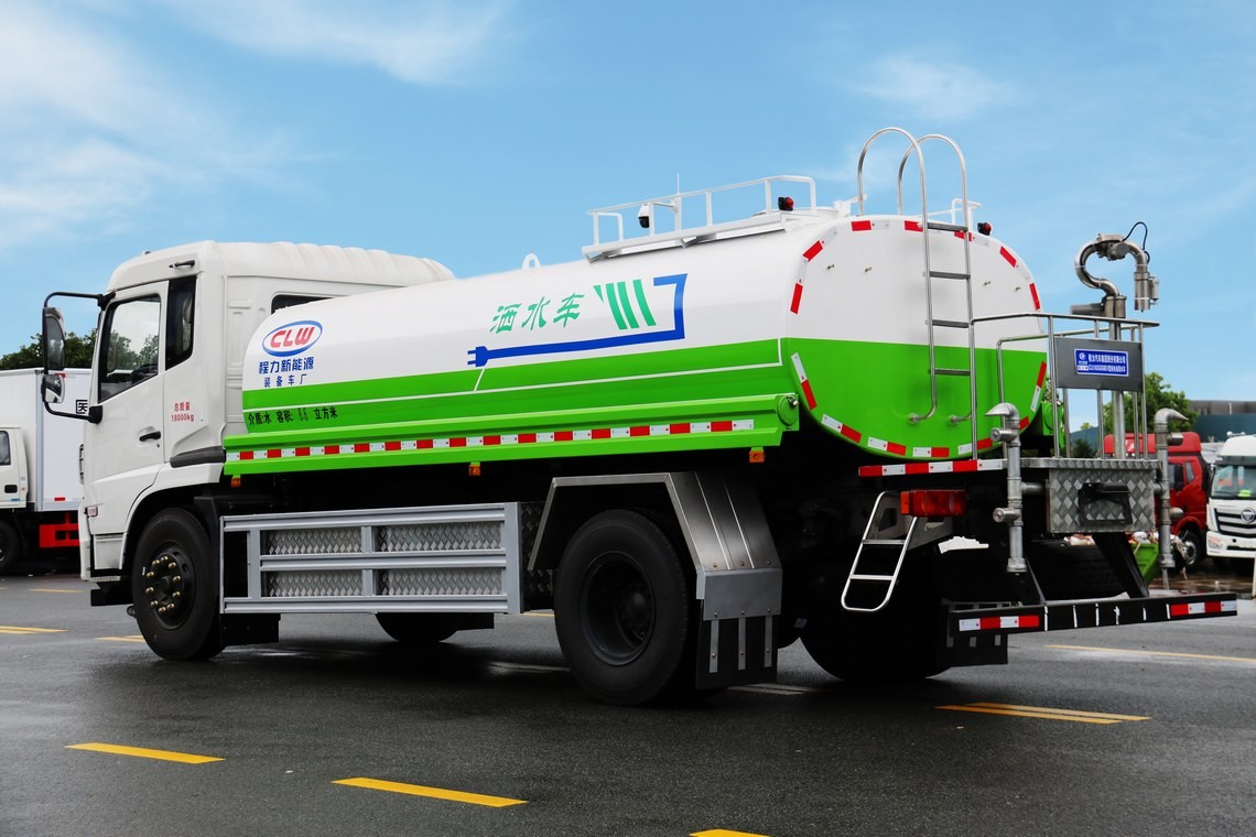 camión aspersor eléctrico Dongfeng Tianjin de 10 metros cúbicos