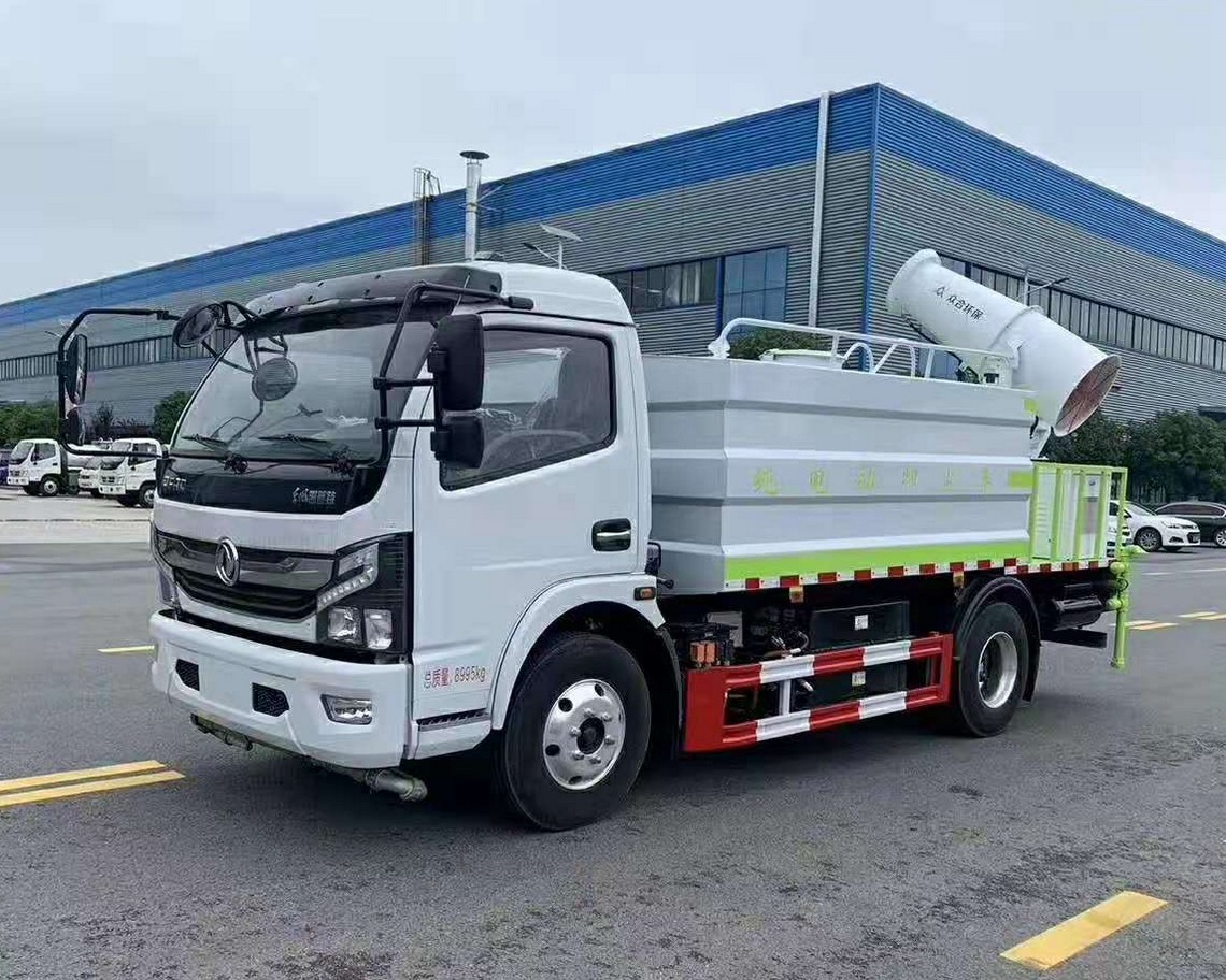 Camión de Supresión de Polvo Dongfeng Kaituo Eléctrico Totalmente