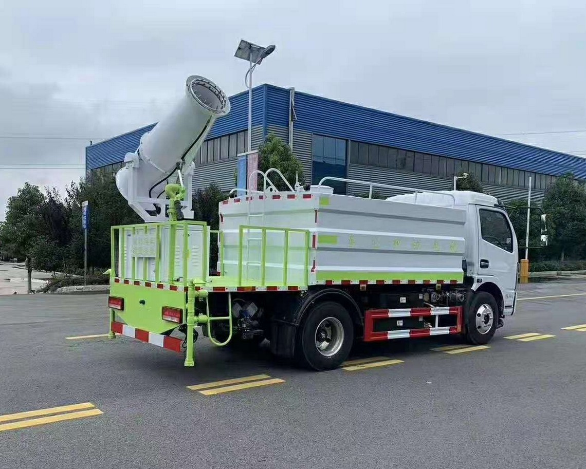 Camión de Supresión de Polvo Dongfeng Kaituo Eléctrico Totalmente