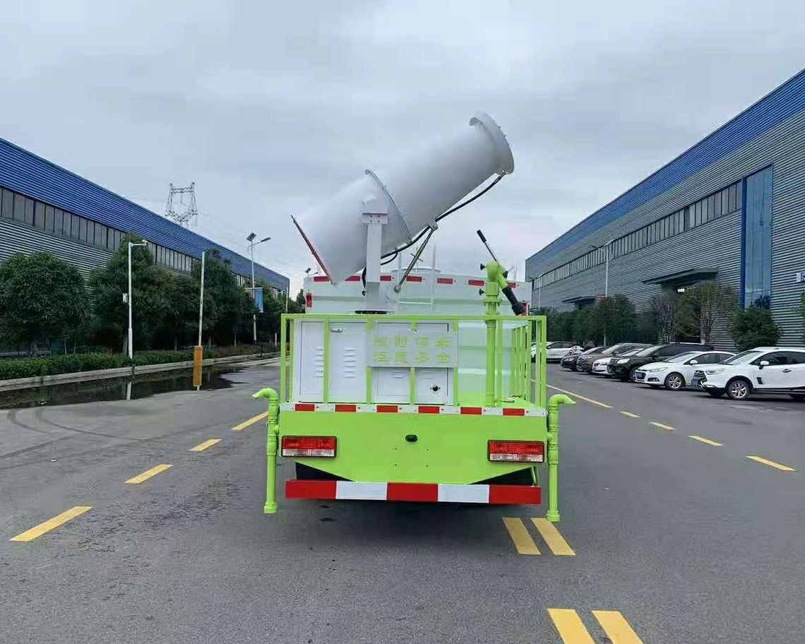 Camión de Supresión de Polvo Dongfeng Kaituo Eléctrico Totalmente