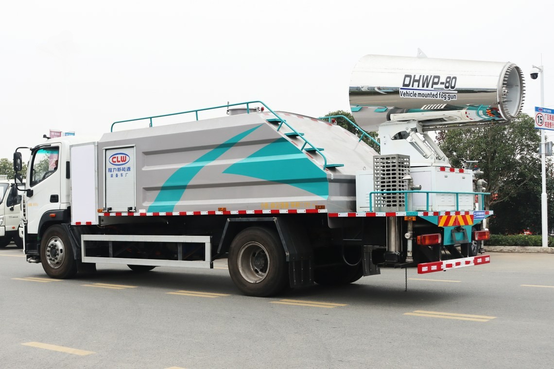 Vehículo de Supresión de Polvo Eléctrico de Futian de 10 toneladas