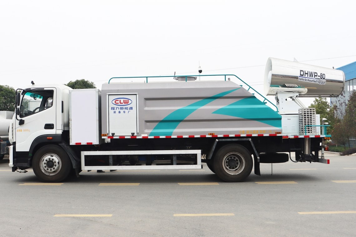 Vehículo de Supresión de Polvo Eléctrico de Futian de 10 toneladas