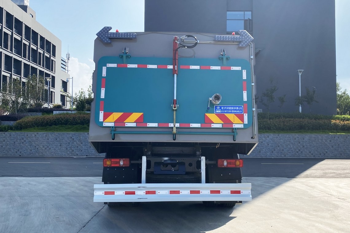 Vehículo de limpieza eléctrica seca y aspiradora de Dongfeng Tianjin