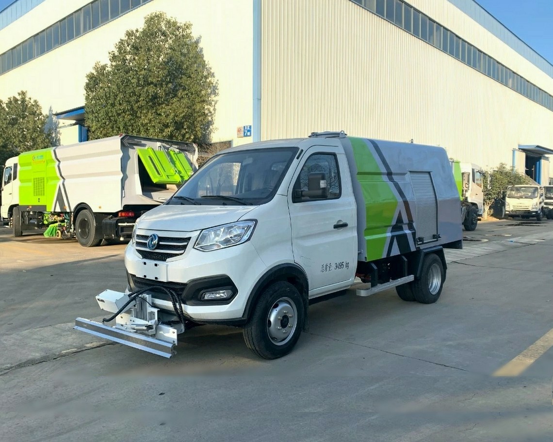 Vehículo de Limpieza de Calles Eléctrico de Dongfeng de 2 toneladas