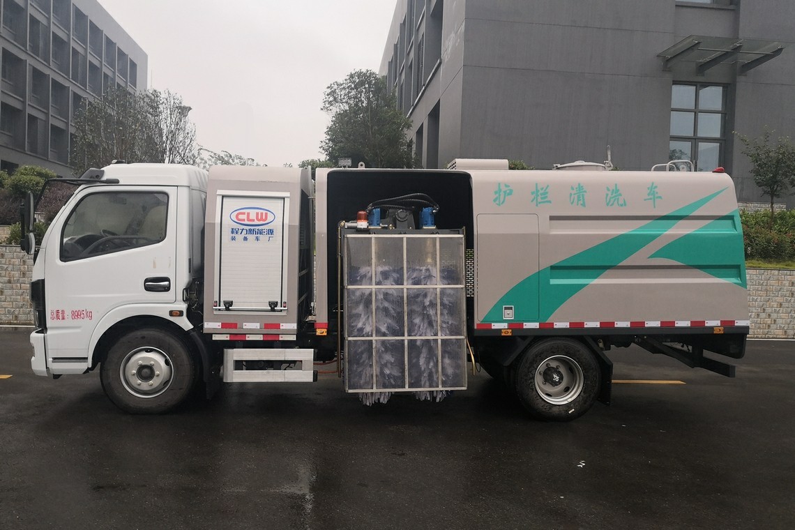 Vehículo limpiador de guardrail eléctrico Dongfeng Kapte