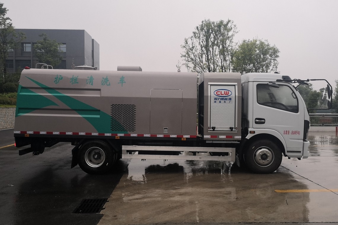 Vehículo limpiador de guardrail eléctrico Dongfeng Kapte