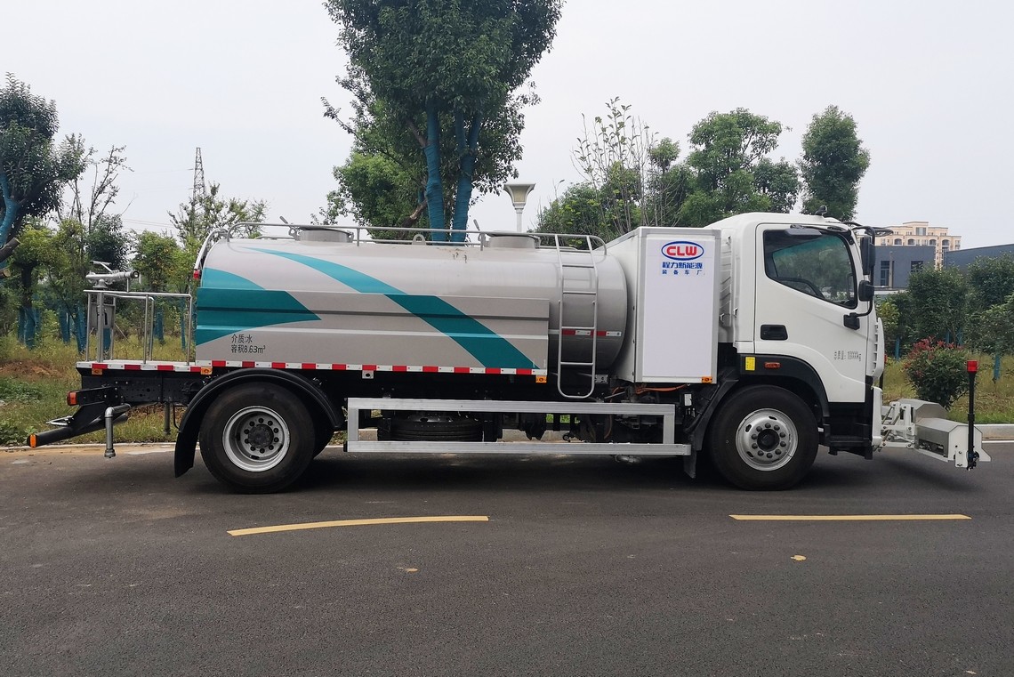 Vehículo de limpieza de carreteras eléctrica Futian Omax