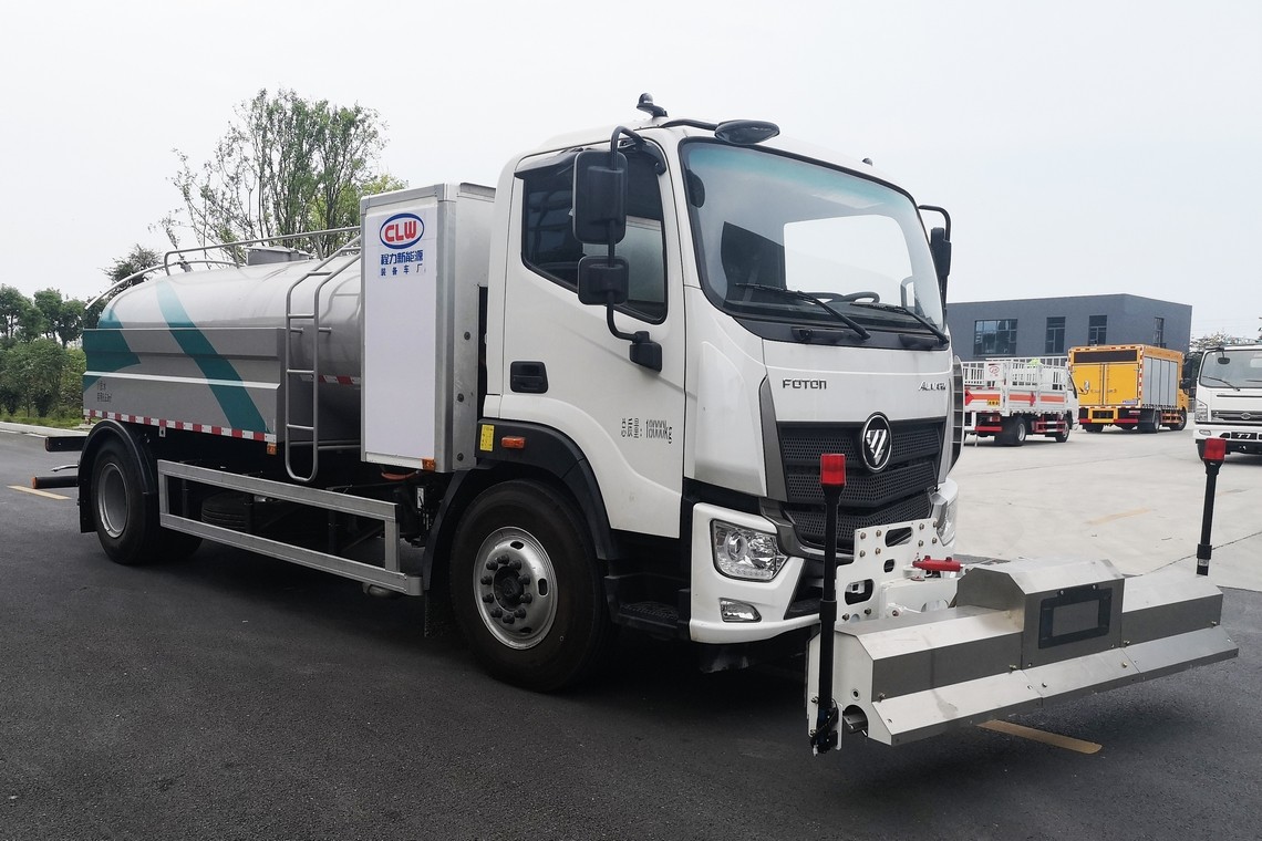Vehículo de limpieza de carreteras eléctrica Futian Omax