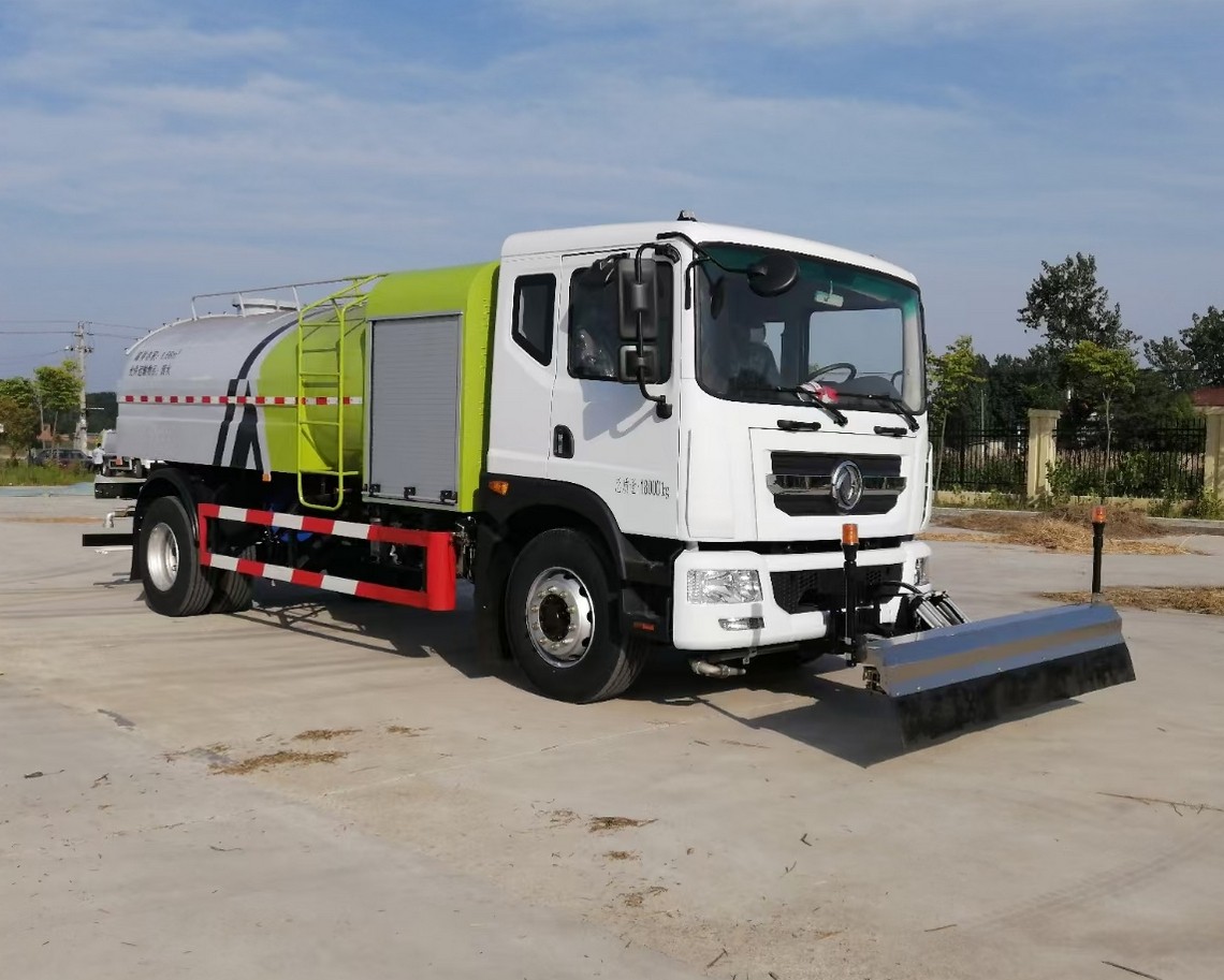 Vehículo de limpieza de carreteras eléctrico Dongfeng de 18 toneladas