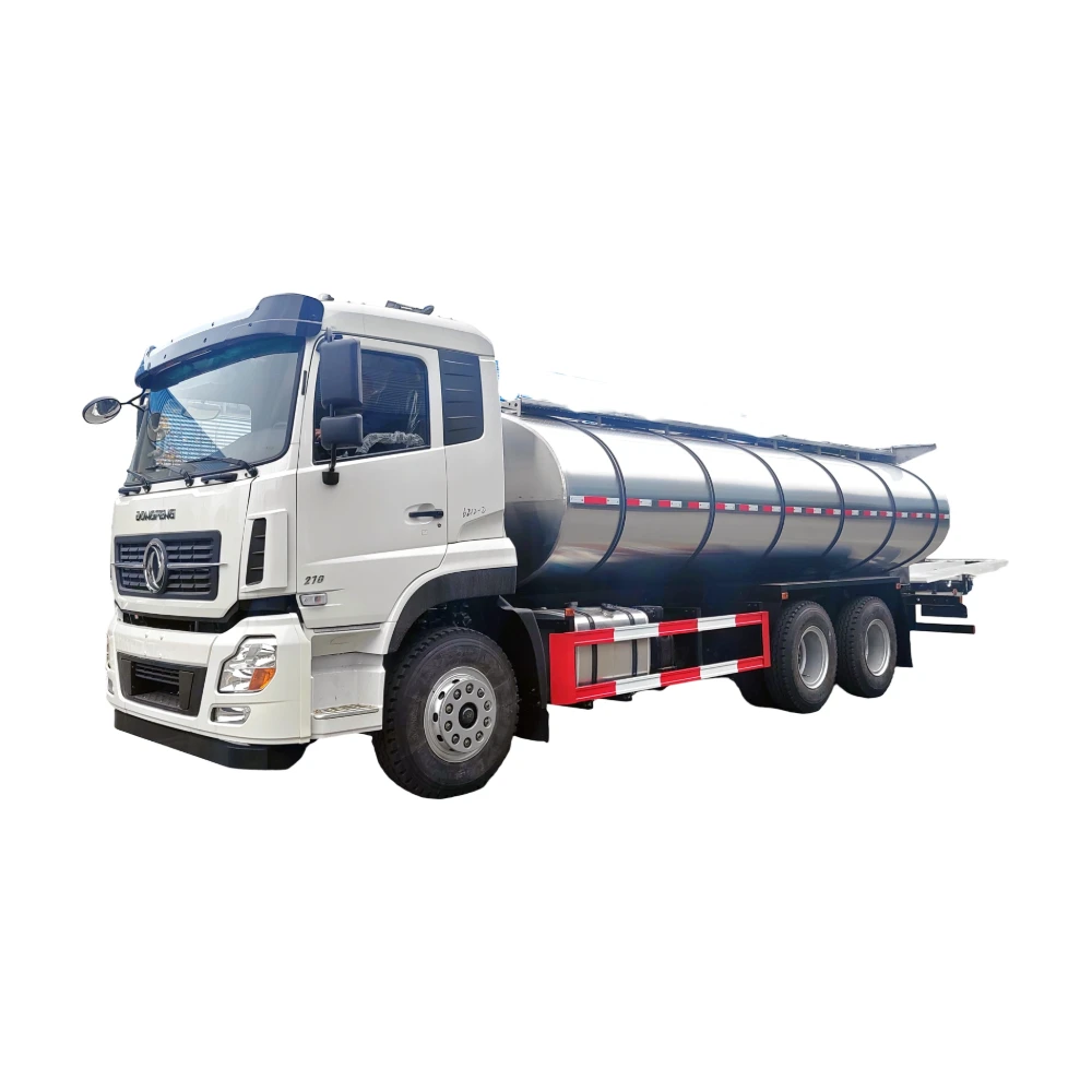 "Personalizar Camión de Transporte de Leche de Diesel Dongfeng de 20-23 toneladas con 8 Ruedas traseras para Leche de Vaca y Oveja Nuevo & Transmisión Manual"