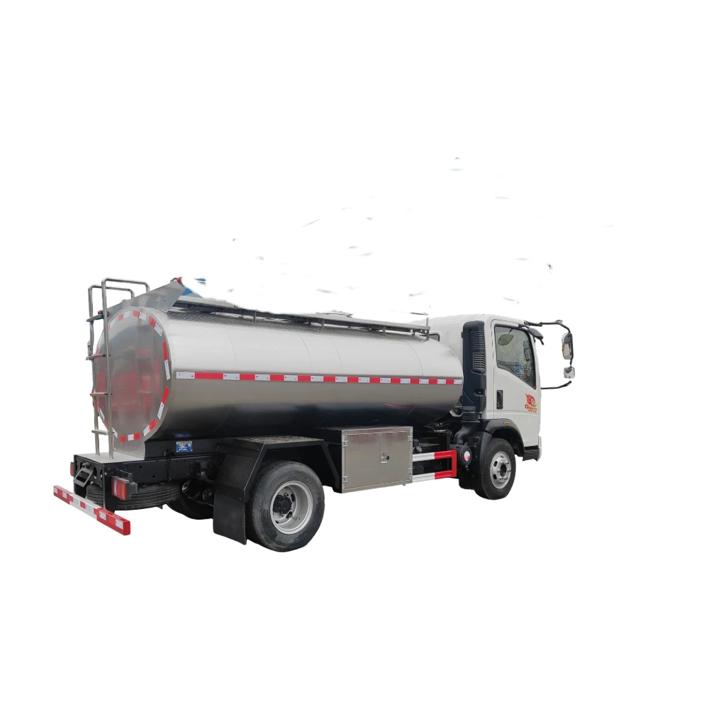 Camión refrigerador móvil de acero inoxidable de grado alimenticio personalizado de 5000L-30000L, aislado de 304, para el transporte de leche en polvo