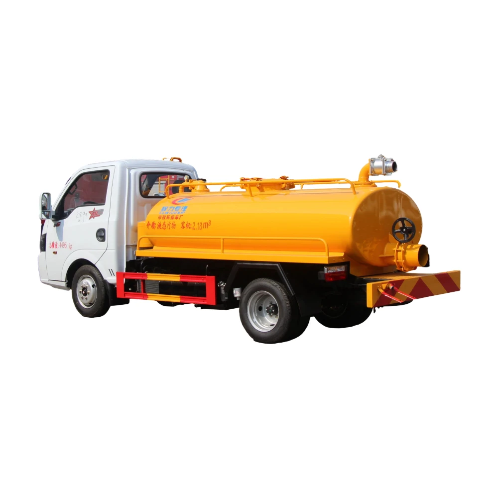 Venta directa de camión de alcantarillado de vacío con motor diésel de 5 toneladas adecuado para vehículos con transmisión manual