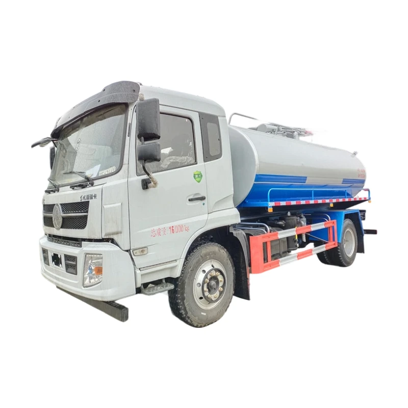 Camión de succión de aguas residuales de limpieza manual de fosa séptica Dongfeng 6000L-13000L Vacío de Excremento