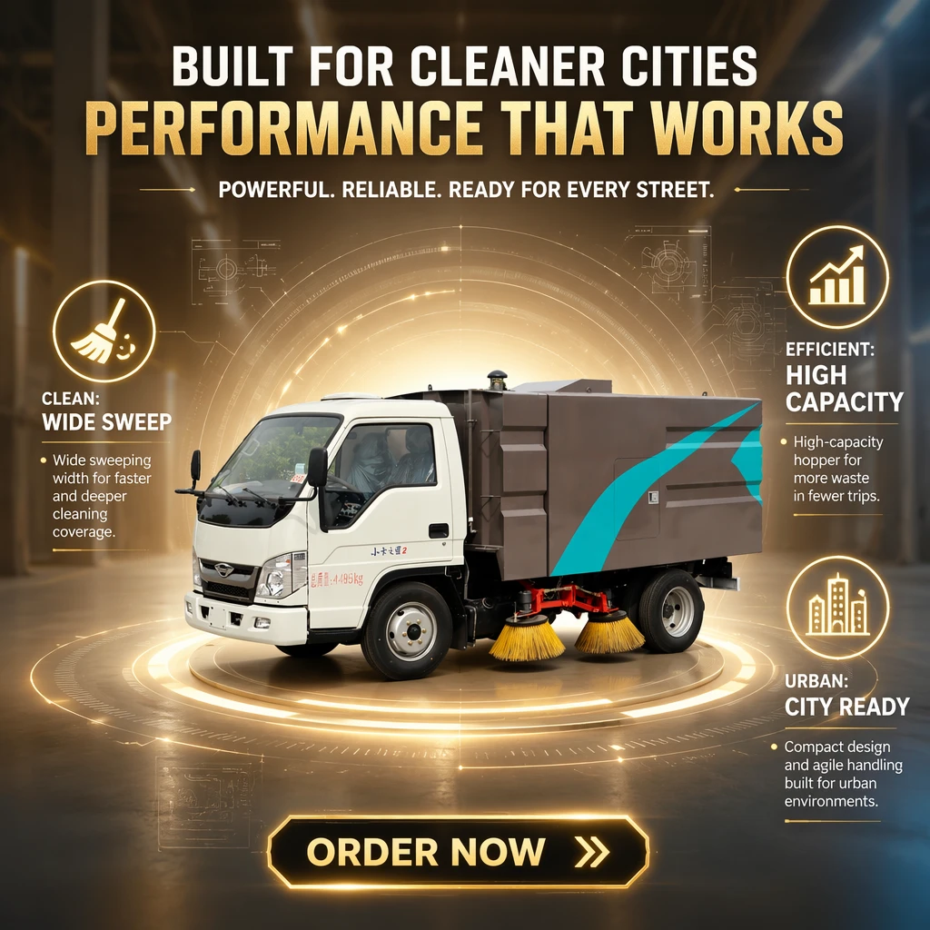 CLW5040TSLB6 Foton Small Star 2 Nuevo Barredor de Calle con Motor & Cambio