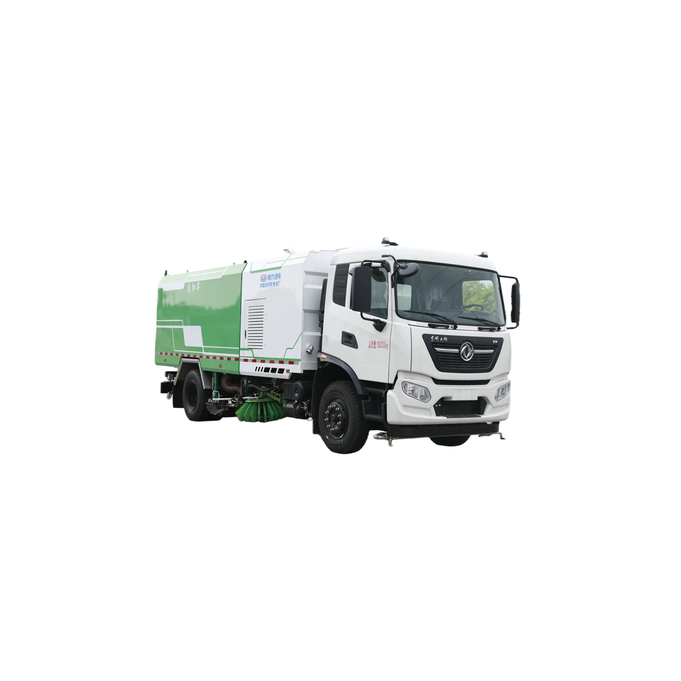 CLW5180TXSD6 Dongfeng Tianjin Vehículo de Limpieza y Limpieza con Bomba de Enganche de Cilindro 18000kg