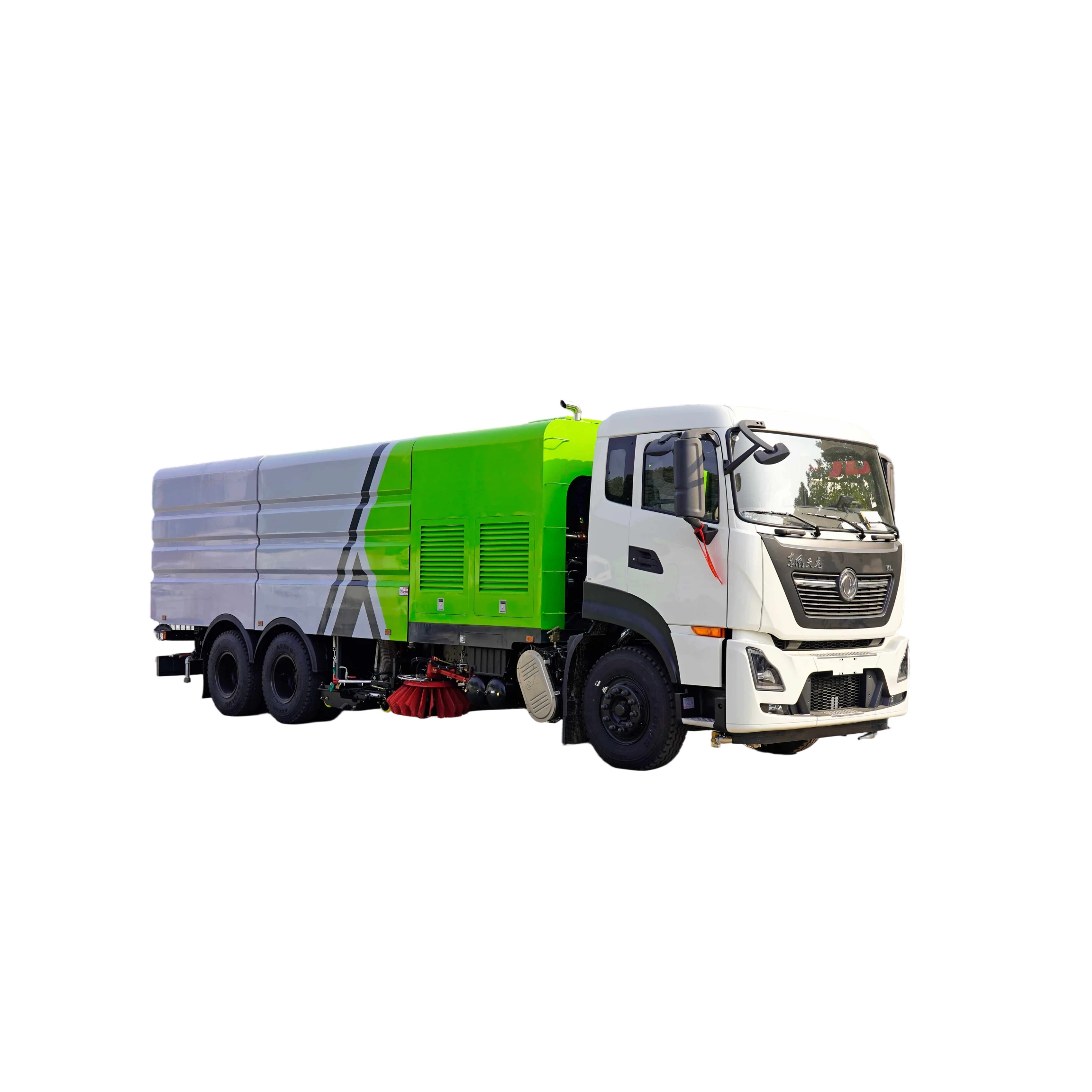 CLW5250TXSD6 Dongfeng Tianlong Lavadora y Escaneadora de Vehículos 25000kg Pesado 9600x2510x3350mm Medidas