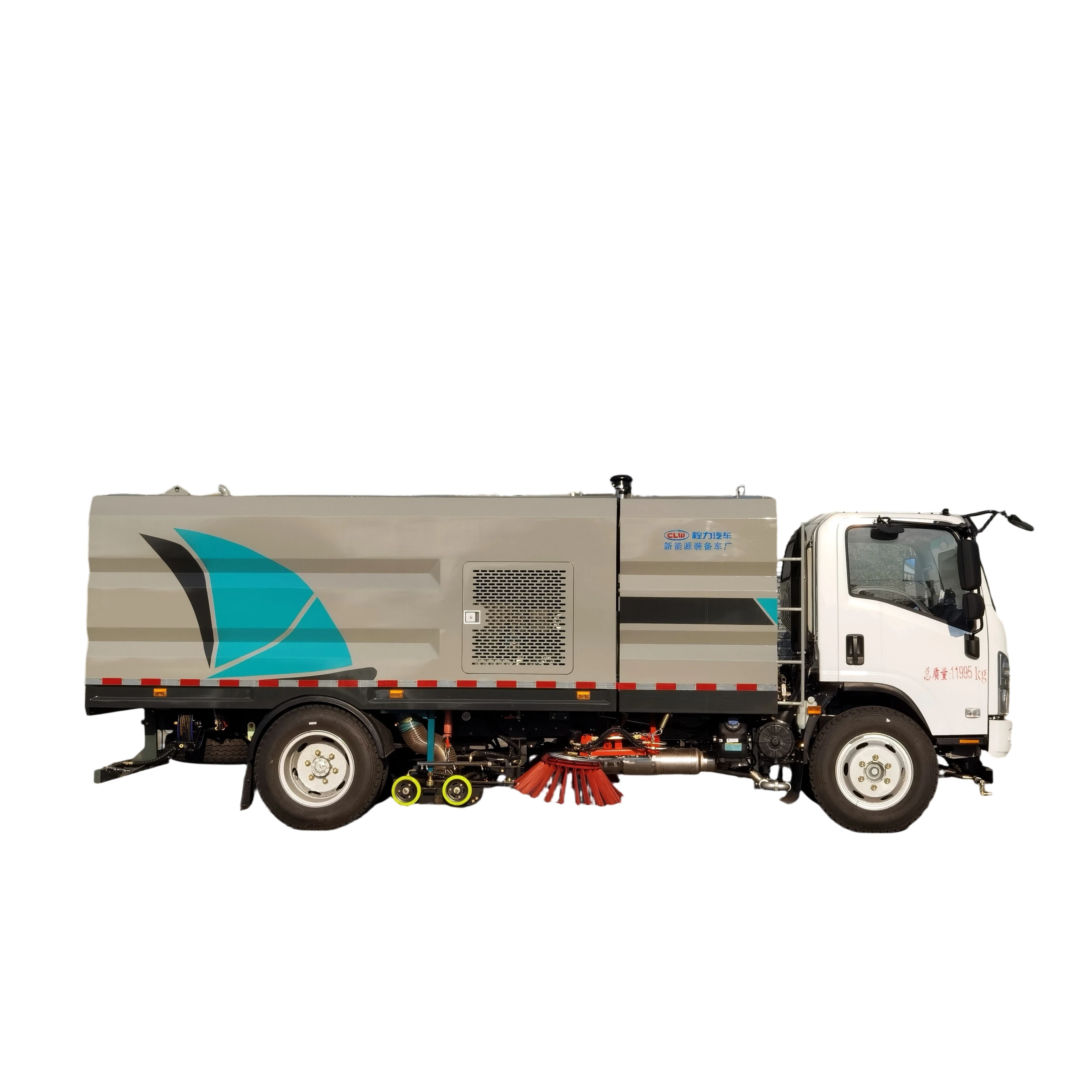 Vehículo barredor de Isuzu Qingling CL5120TXS6BGX con bomba de motor y engranaje & Gear