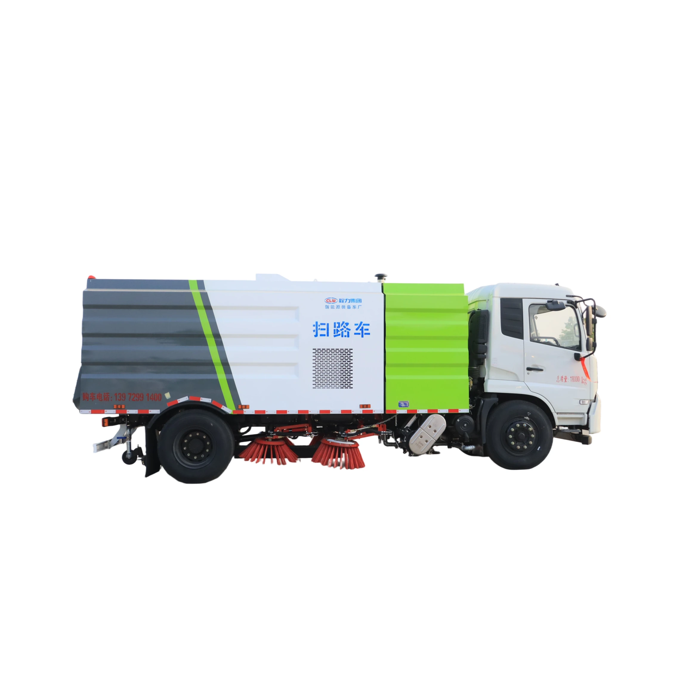 CLW5120TSL6 barredor Dongfeng Nuevo Dali Carda Barredor de Calle con Motor & Enganche 18000kg 1 Año de Garantía