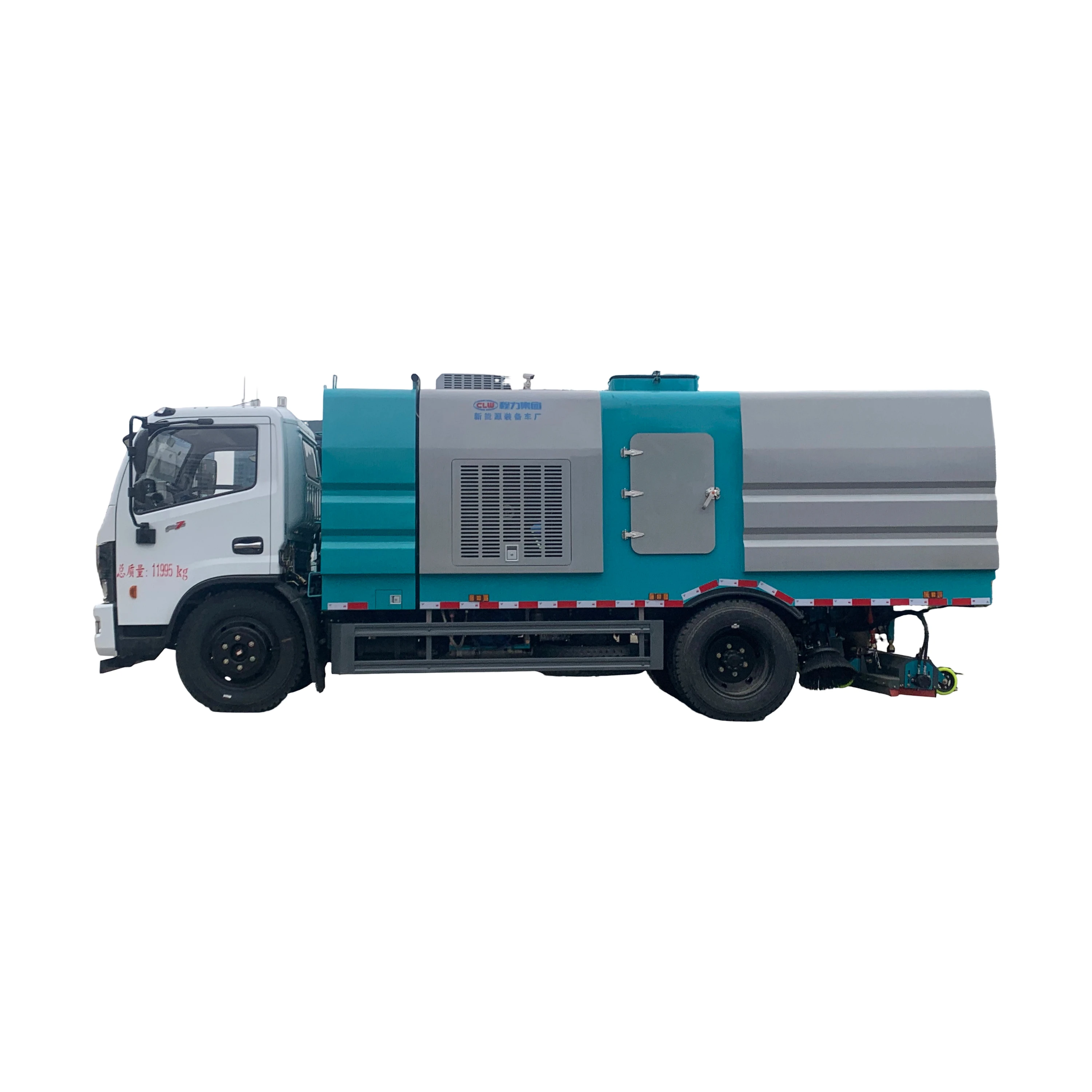 Dongfeng Dafu Ruika CLW5120TXC6SL -A Furgón de Limpieza de Aspiradora de Montaje Trasero Vehículo 11995kg 1 Año de Garantía
