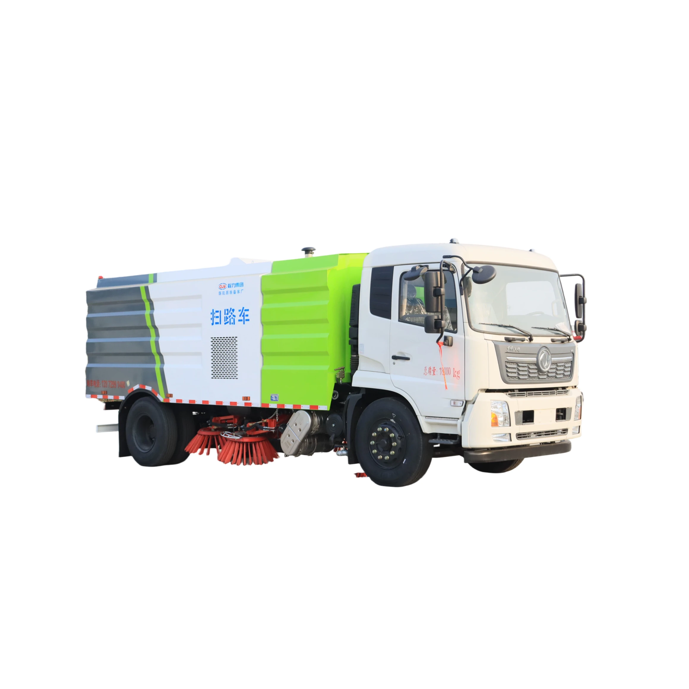 CLW5120TSL6 barredor Dongfeng Nuevo Dali Carda Barredor de Calle con Motor & Enganche 18000kg 1 Año de Garantía