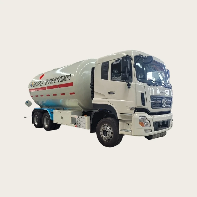 Nuevo HOWO/Shacman Euro 6 de Emisión 6x4 Tracción Rueda Camión de Remolque LPG con 32 Cajas Tanque de Transporte de Gas Condición Nuevo