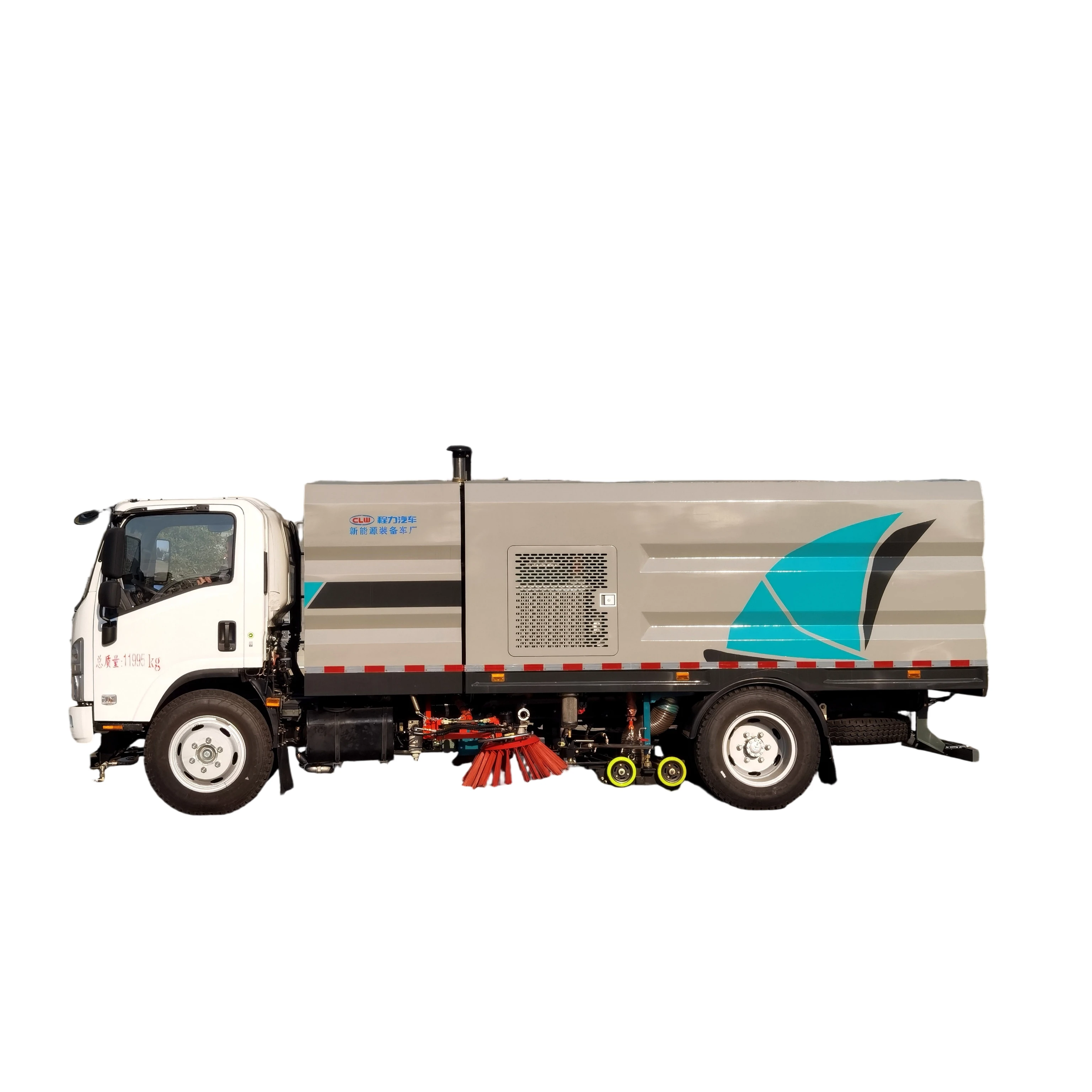 Vehículo barredor de Isuzu Qingling CL5120TXS6BGX con bomba de motor y engranaje & Gear