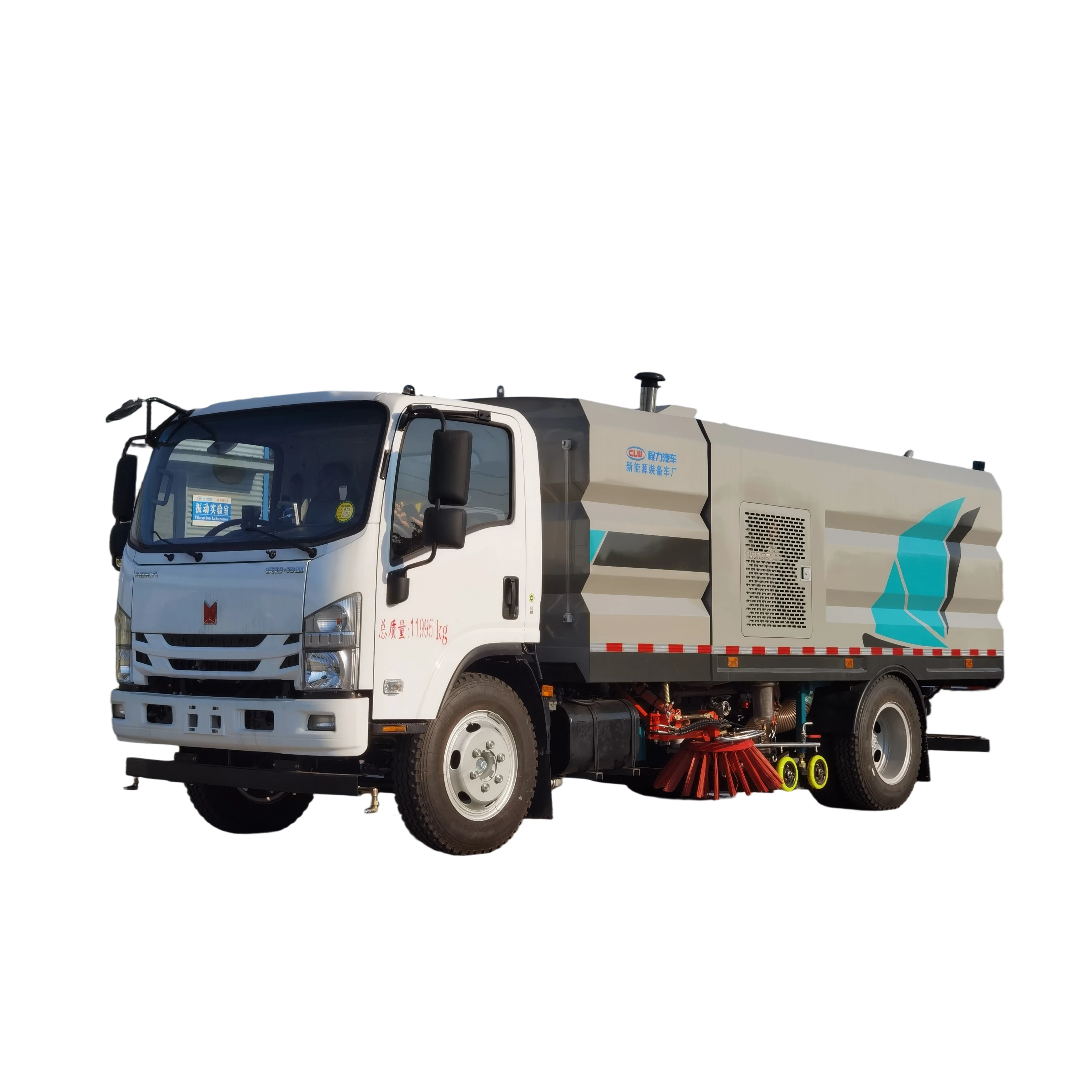Vehículo barredor de Isuzu Qingling CL5120TXS6BGX con bomba de motor y engranaje & Gear