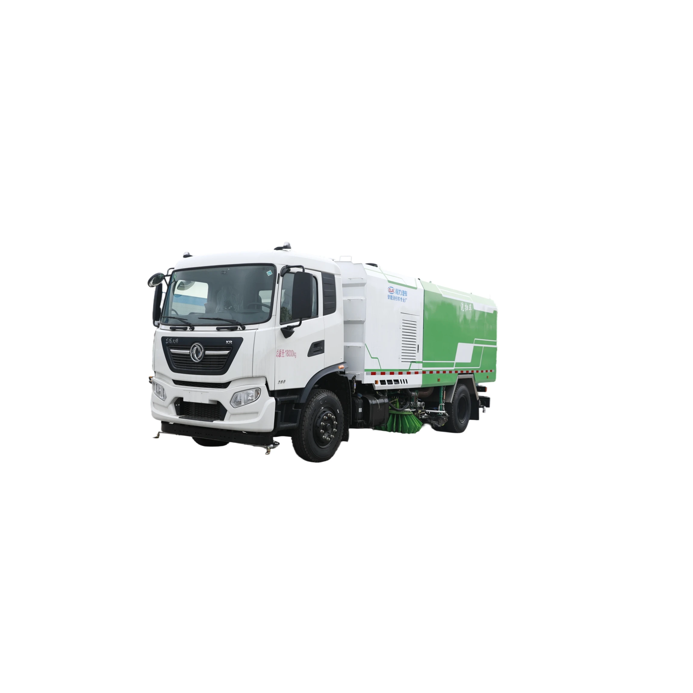 CLW5180TXSD6 Dongfeng Tianjin Vehículo de Limpieza y Limpieza con Bomba de Enganche de Cilindro 18000kg