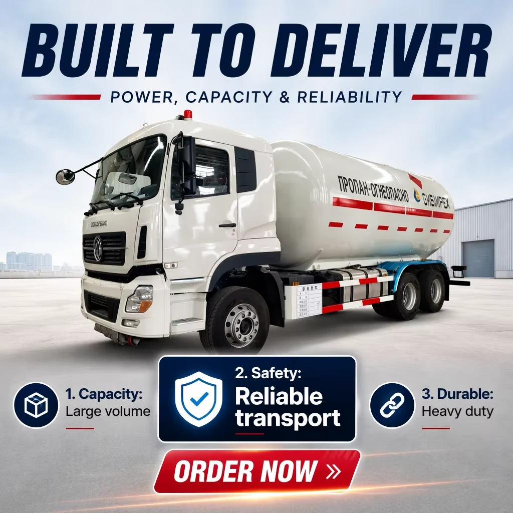 Nuevo HOWO/Shacman Euro 6 de Emisión 6x4 Tracción Rueda Camión de Remolque LPG con 32 Cajas Tanque de Transporte de Gas Condición Nuevo