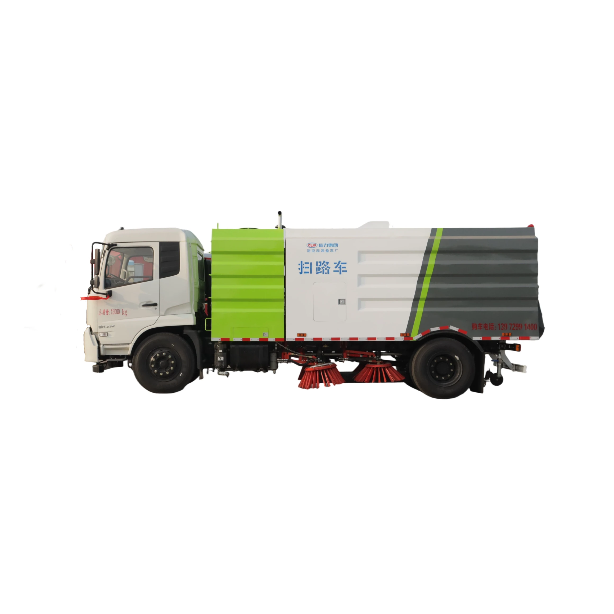 CLW5120TSL6 barredor Dongfeng Nuevo Dali Carda Barredor de Calle con Motor & Enganche 18000kg 1 Año de Garantía