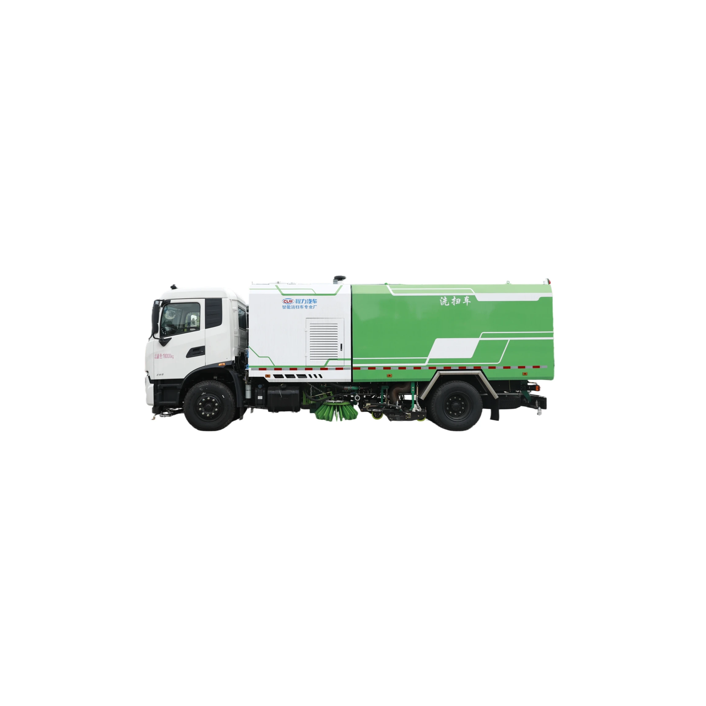 CLW5180TXSD6 Dongfeng Tianjin Vehículo de Limpieza y Limpieza con Bomba de Enganche de Cilindro 18000kg