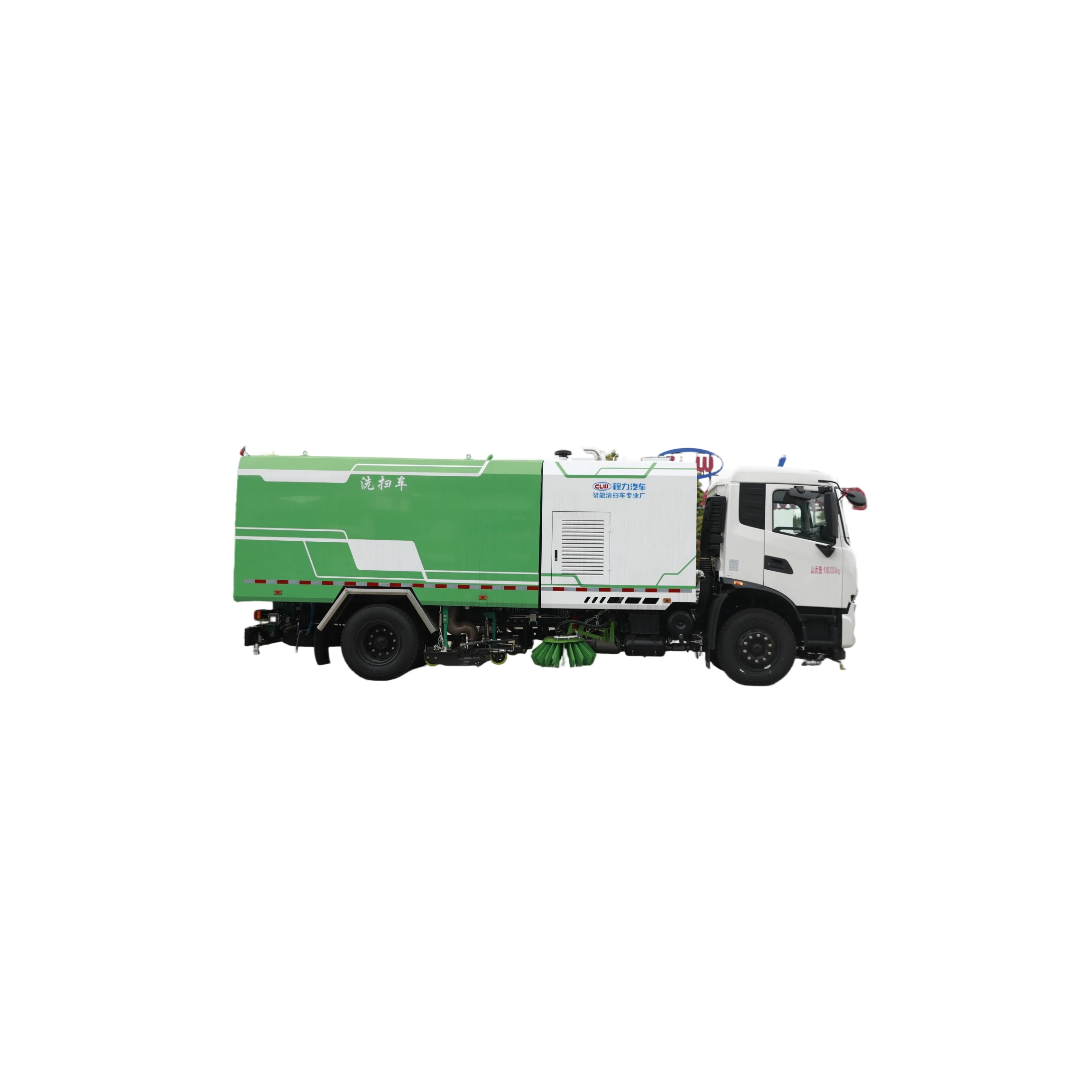 CLW5180TXSD6 Dongfeng Tianjin Vehículo de Limpieza y Limpieza con Bomba de Enganche de Cilindro 18000kg