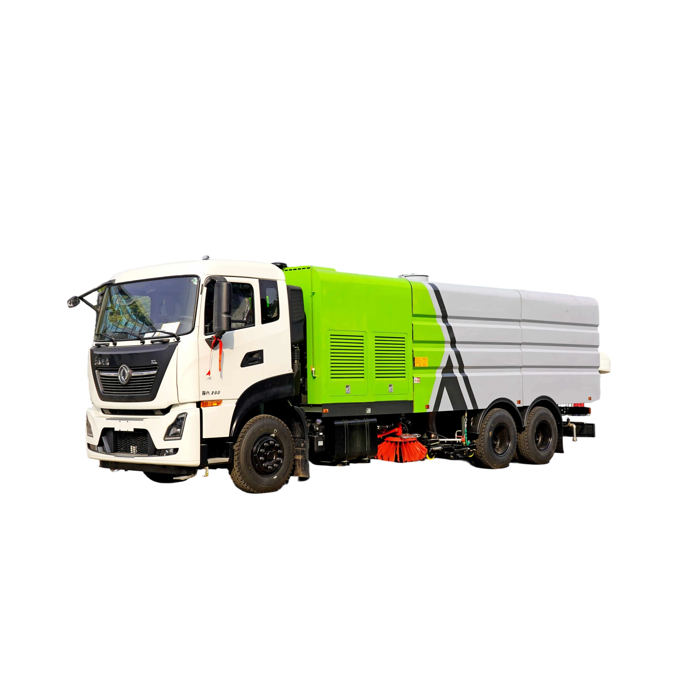 CLW5250TXSD6 Dongfeng Tianlong Lavadora y Escaneadora de Vehículos 25000kg Pesado 9600x2510x3350mm Medidas