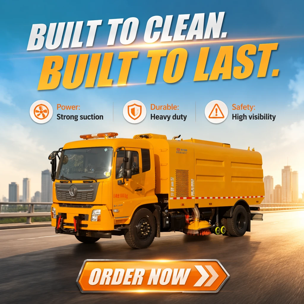 Barredor seco de Hubei Dongfeng CLW5180TXCD6 de 18000kg