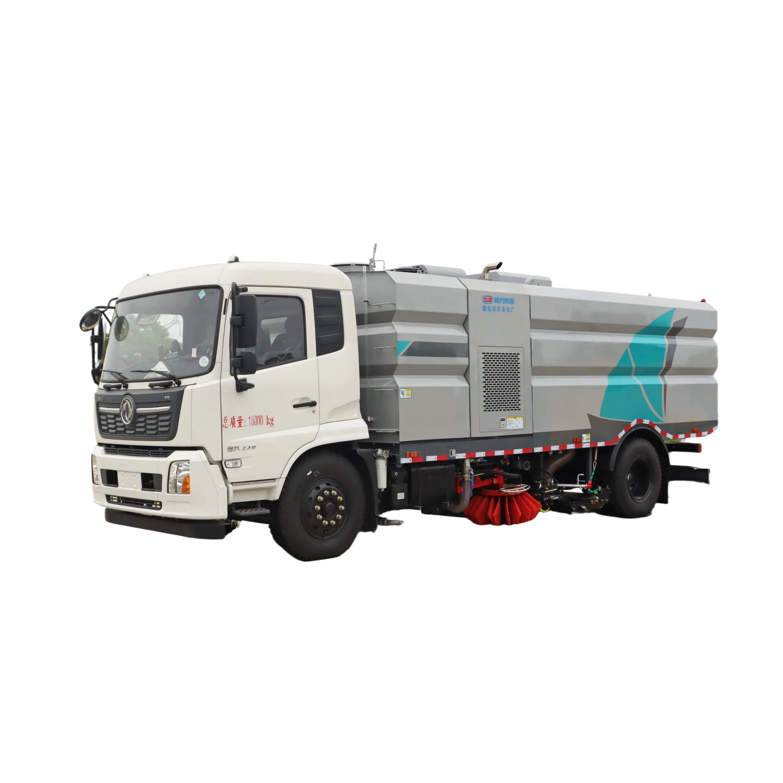 CL5180TXSD6GH Dongfeng Hubei Lava y Escaneo Vehículo 8550x2480x3130mm Dimensiones 18000kg Peso