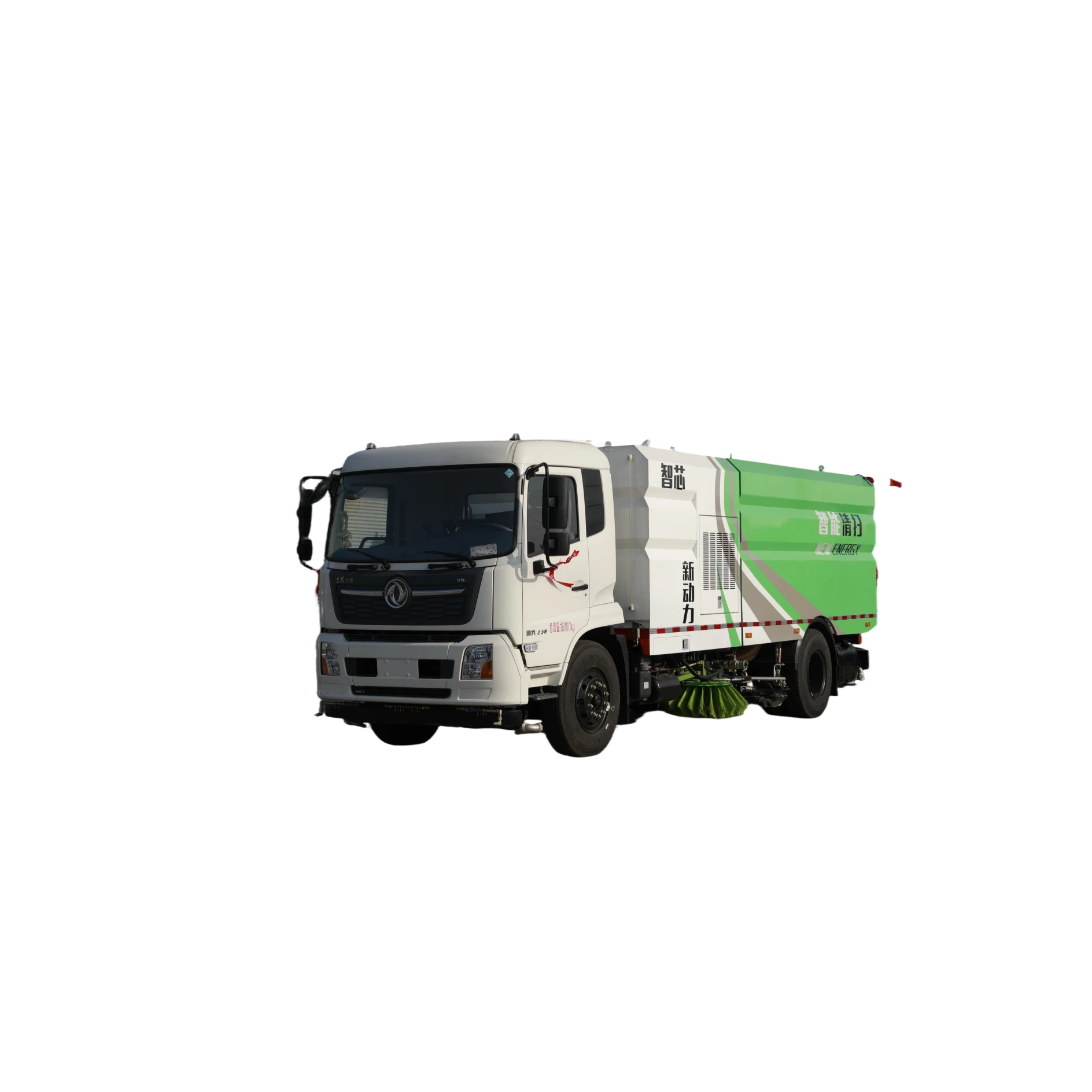 CLW5180TXSD6 Vehículo lavapisos y barredoras de Tianjin Dongfeng con bomba de engranaje del motor 18000kg Origen Hubei 1 año de garantía