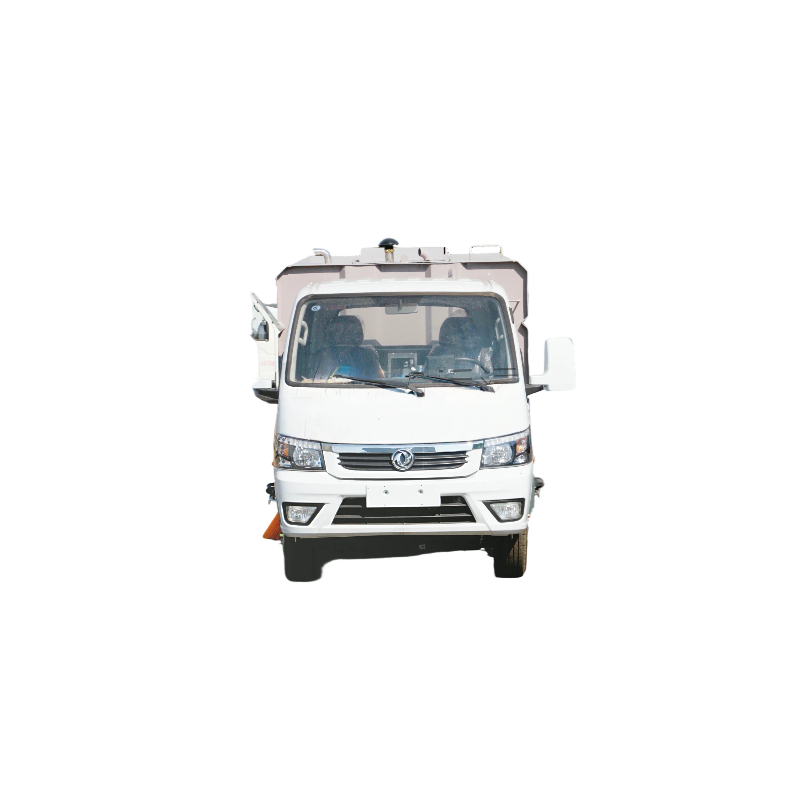 CLW5040TXSBSL Dongfeng Tuyi Series Vehicle Washing and Sweeping Machine with Blue License Plate Engine-Powered Pump Gear System en Español