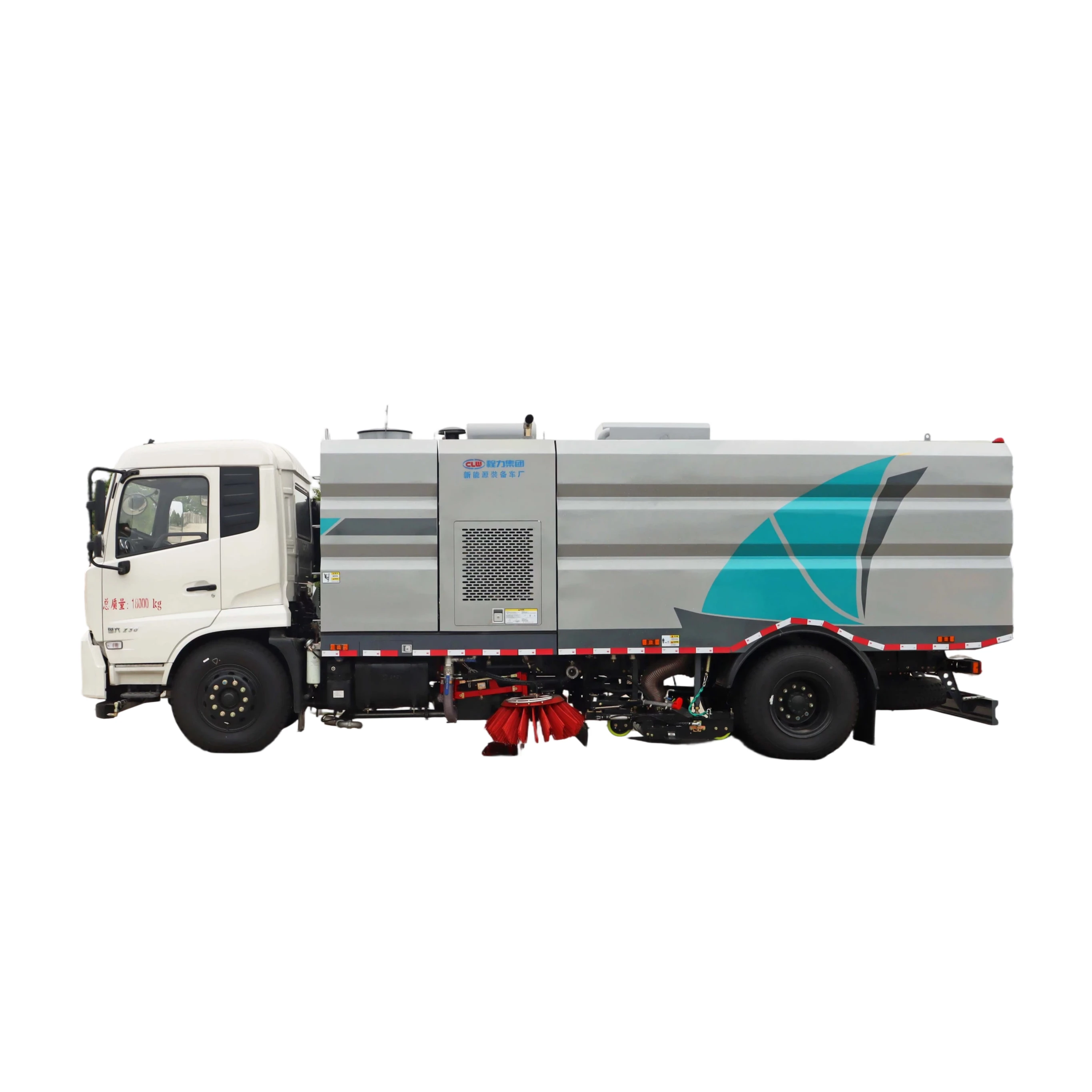 CL5180TXSD6GH Dongfeng Hubei Lava y Escaneo Vehículo 8550x2480x3130mm Dimensiones 18000kg Peso