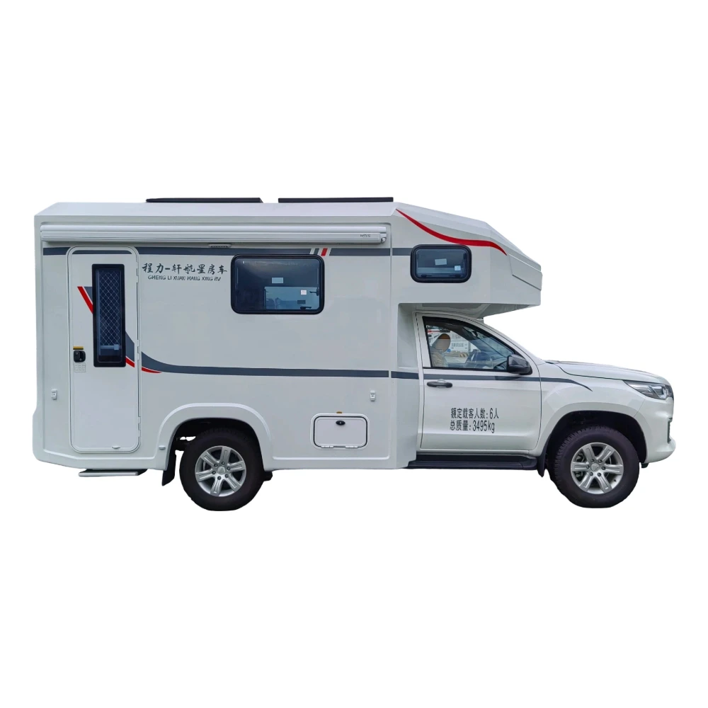 Camión pick-up de tracción en las cuatro ruedas automático de transmisión futian furgoneta de acampada