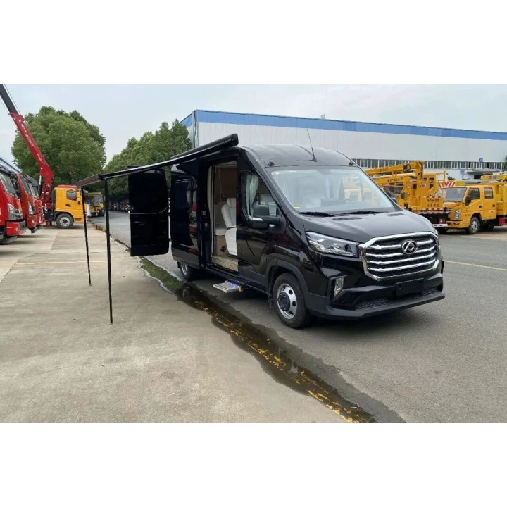 Caravana Dongfeng V90 de eje extendido de altura alta para negocios