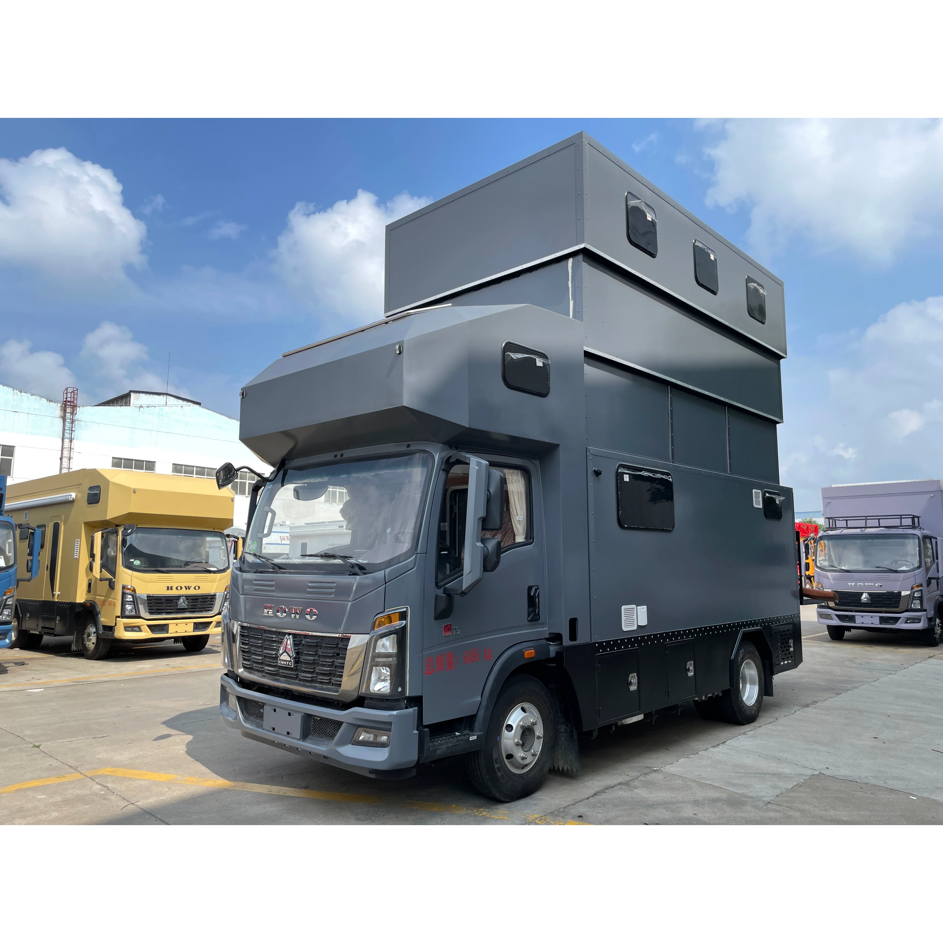 Caravana familiar de tres personas de Haowo de Hongqi