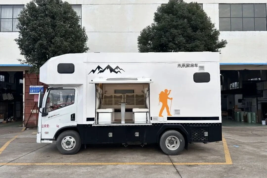 SAIC Yujian H500 Remolque de Venta Móvil [Ventanas de Alas de Golondrina Doble]