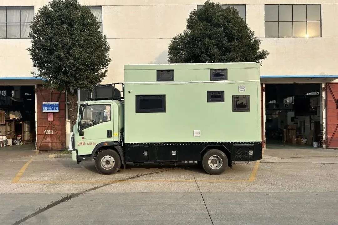 Caravana de estilo cabin modular emergente de Shagawa de Sinotruk