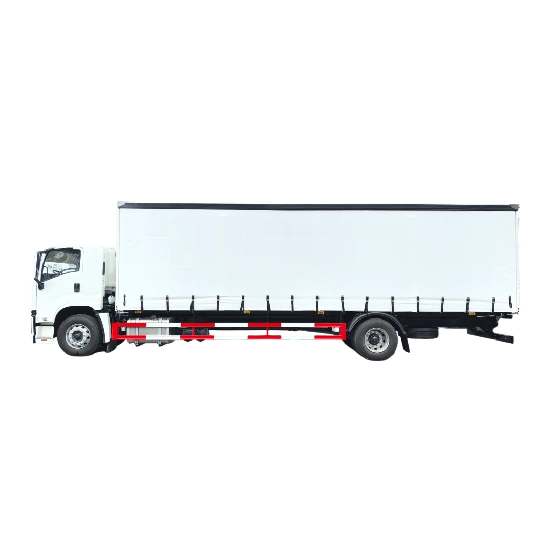 Venta Directa de Fábrica de Chengli -Vehículo de Isuzu con cortinas laterales