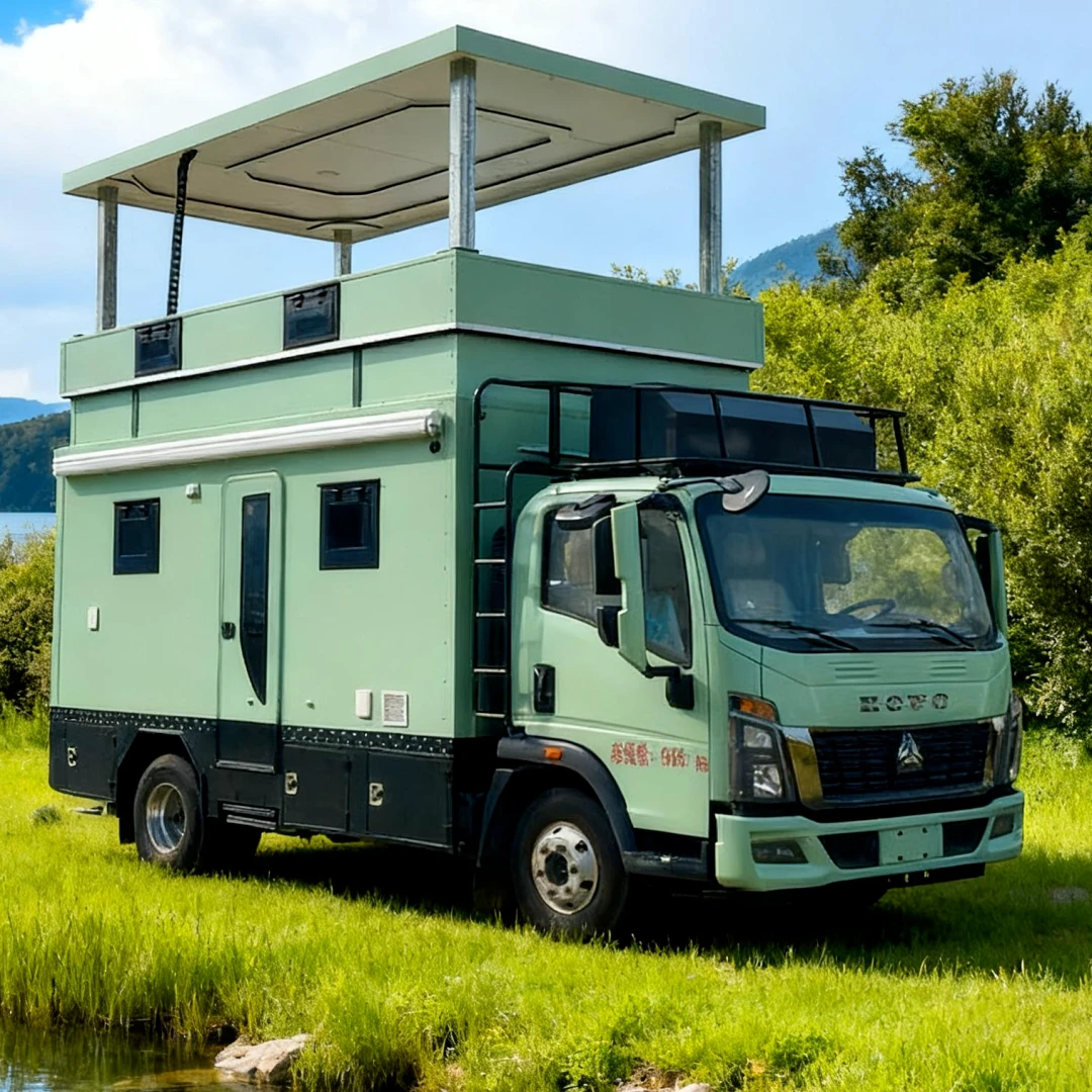 Caravana de estilo cabin modular emergente de Shagawa de Sinotruk