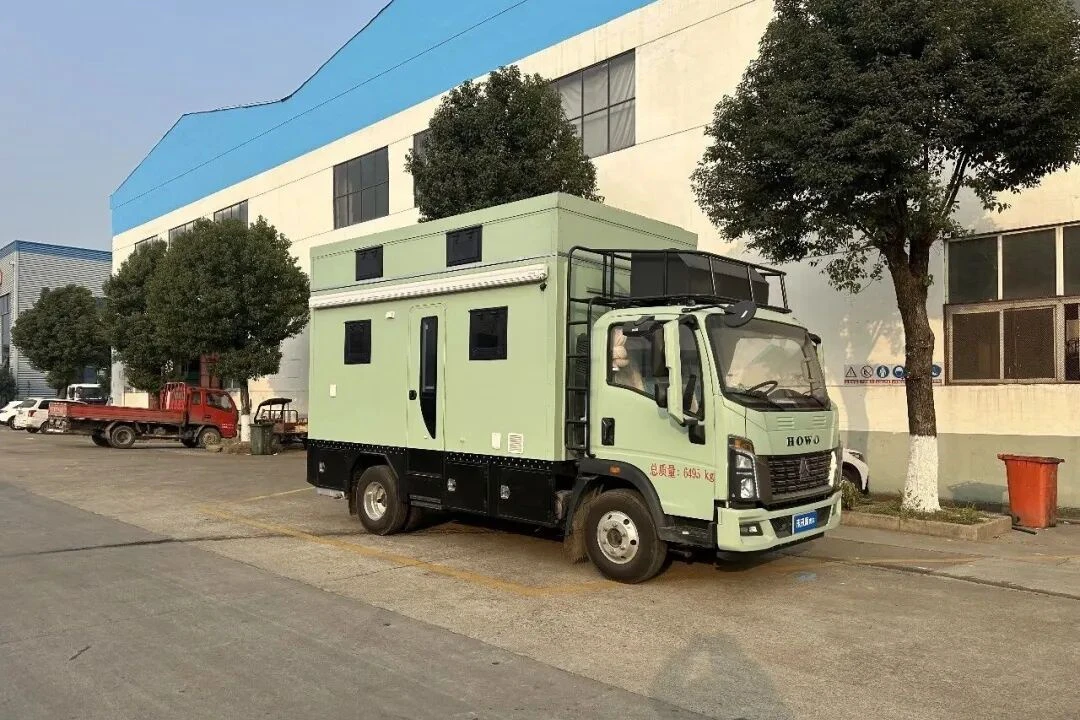 Caravana de estilo cabin modular emergente de Shagawa de Sinotruk