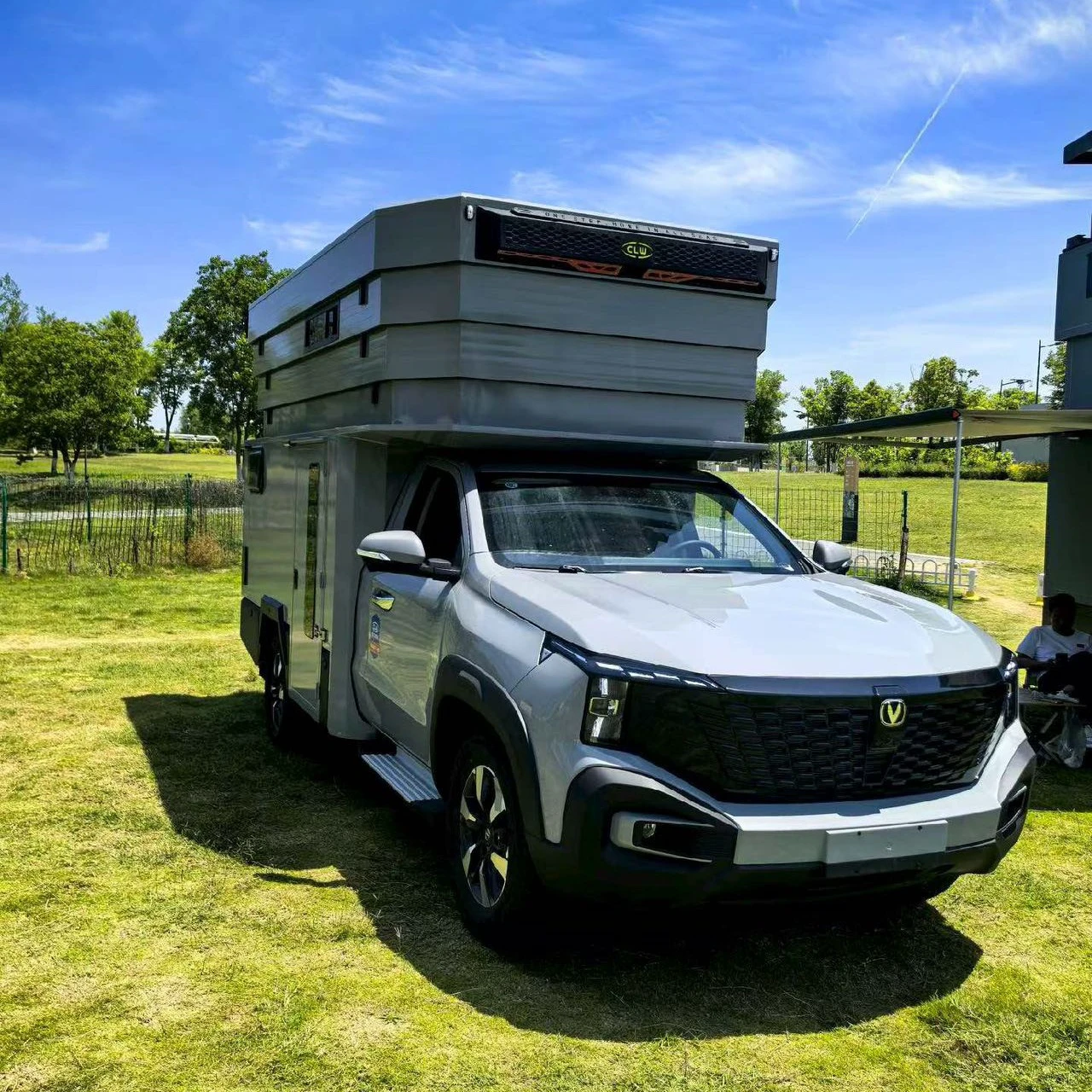 Remolque de viaje Changan pickup Hunter de nueva energía con tracción a las cuatro ruedas